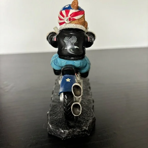 Faithful Fuzzies Born To Ride - Bear To Be Wild Collectible Figurine - Picture 3 of 9